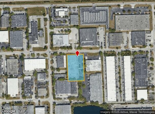  5150 Nw 165Th St, Miami Lakes, FL Parcel Map
