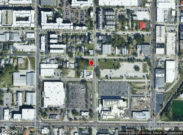  206 N Oregon Ave, Tampa, FL Parcel Map