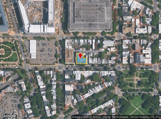 110 D St Se, Washington, DC Parcel Map