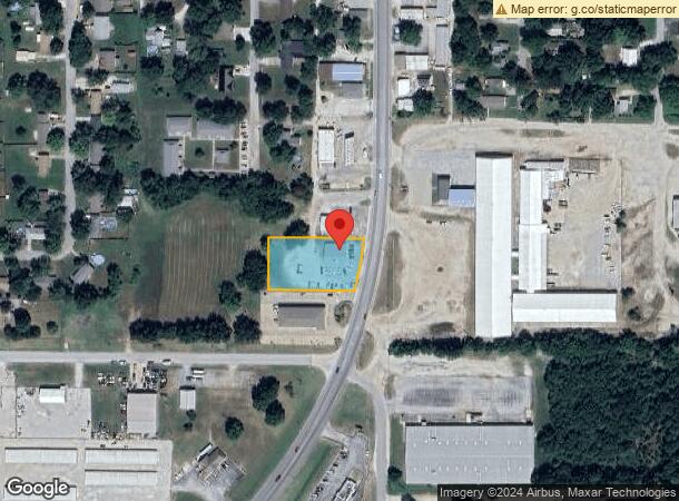  2447 Military Ave, Baxter Springs, KS Parcel Map