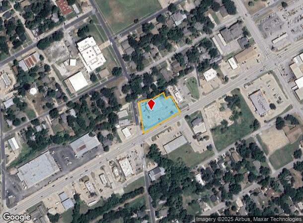 718 W 7Th Ave, Corsicana, TX Parcel Map