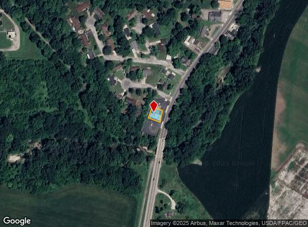 603 S Main St, New Carlisle, OH Parcel Map