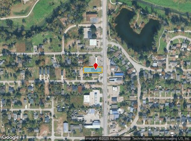 9205 Mesa Dr, Houston, TX Parcel Map