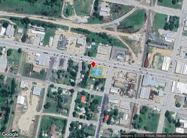  458 W Austin St, Giddings, TX Parcel Map