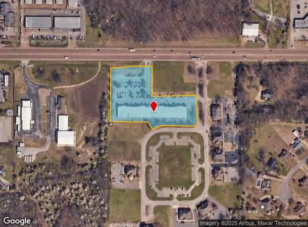 3451 Goodman Rd E, Southaven, MS Parcel Map