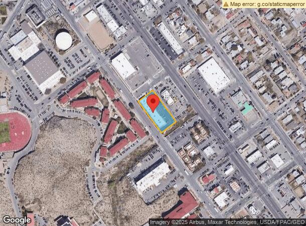  2400 N Oregon St, El Paso, TX Parcel Map