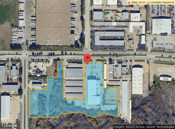  3120 E Pioneer Pky, Arlington, TX Parcel Map