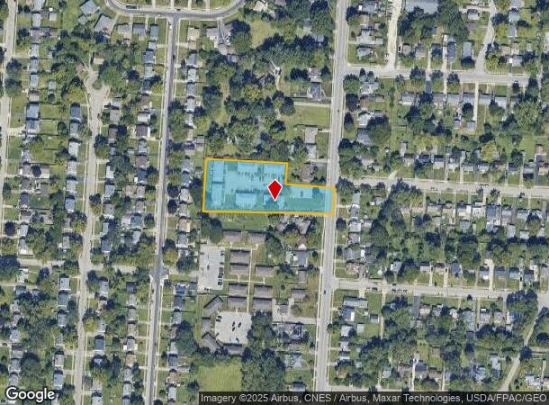 3421 Maize Rd, Columbus, OH Parcel Map