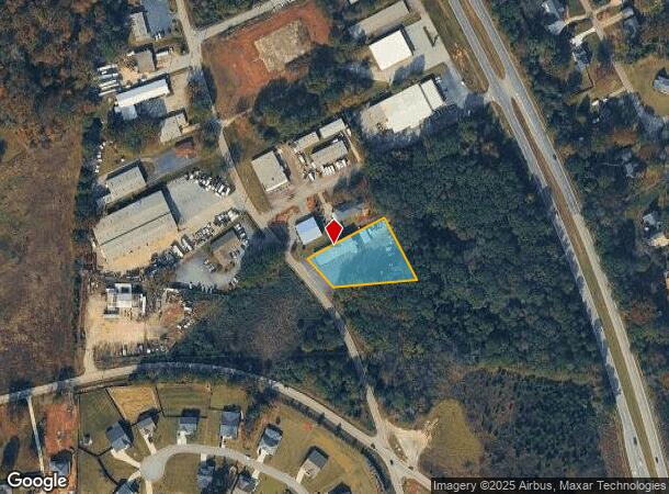 2403 Powdersville Rd, Easley, SC Parcel Map