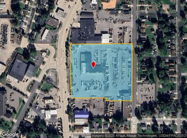 1619 S Central Ave, Marshfield, WI Parcel Map