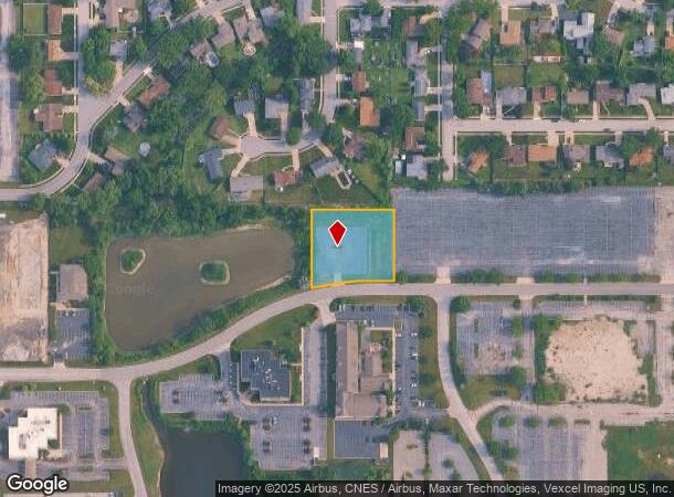  80Th Ave, Merrillville, IN Parcel Map