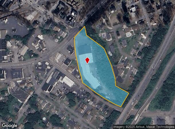  4751 Birney Ave, Moosic, PA Parcel Map