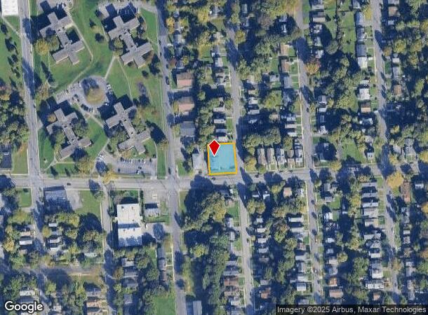  2217 Fayette St E, Syracuse, NY Parcel Map