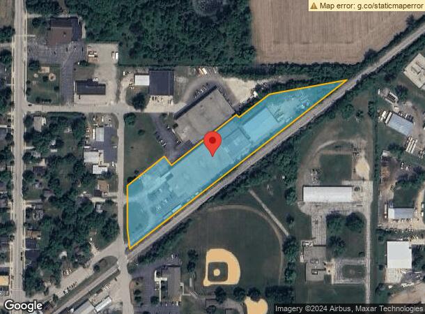  198 N Harrison St, North Prairie, WI Parcel Map