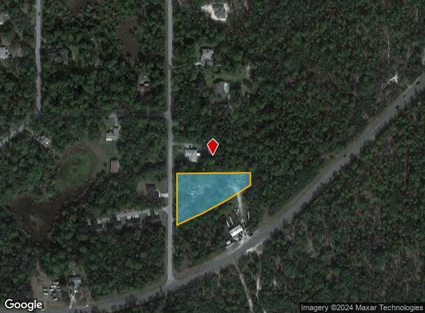  2891 S Coleman Ave, Homosassa, FL Parcel Map