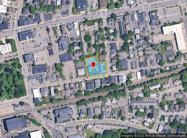 73 Central St, Waltham, MA Parcel Map