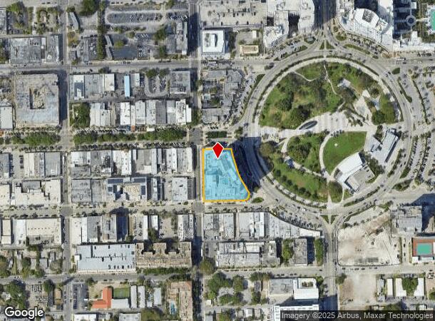  1818 Hollywood Blvd, Hollywood, FL Parcel Map