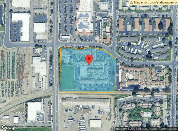  1148 W Boone St, Santa Maria, CA Parcel Map