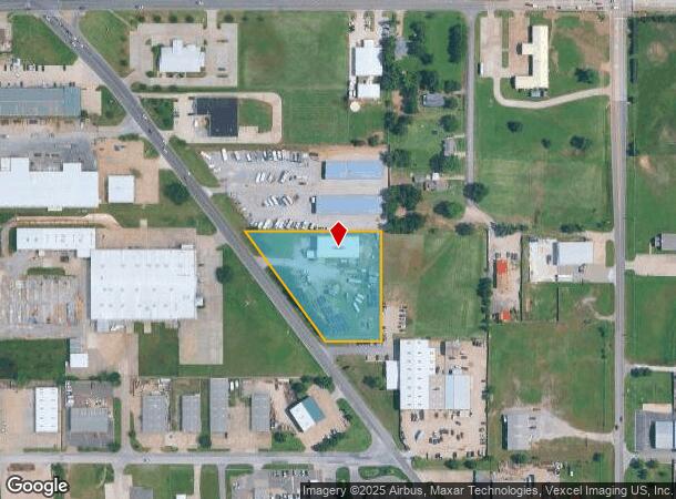 2300 S Broadway St, Moore, OK Parcel Map