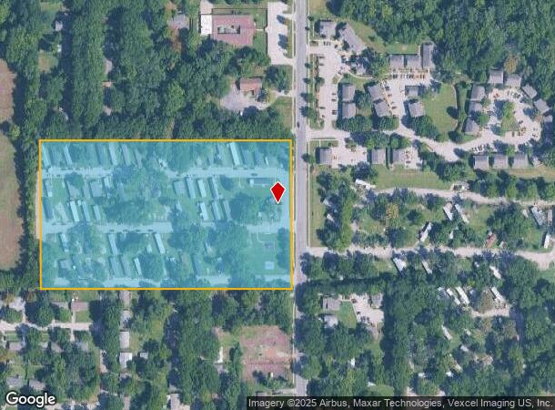 101 N Michigan St, Lawrence, KS Parcel Map