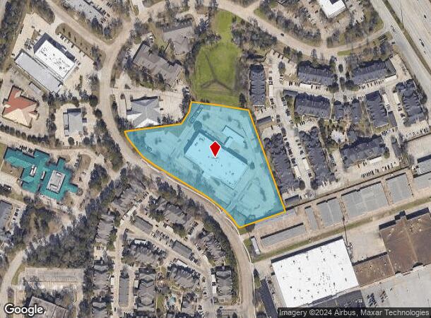  1501 River Pointe Dr, Conroe, TX Parcel Map