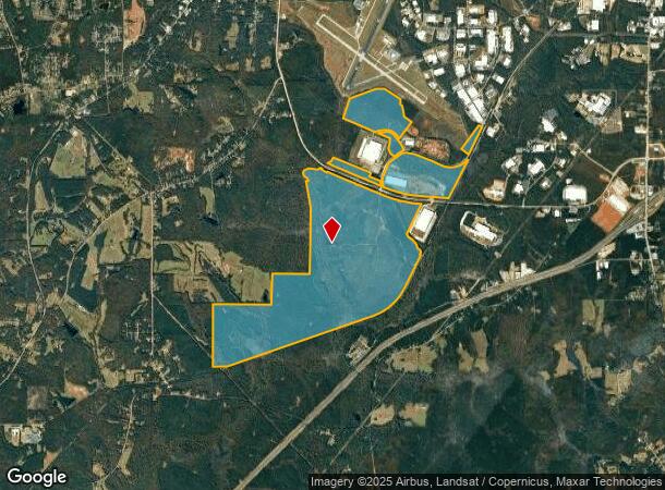 615 Pegasus Pkwy, Lagrange, GA Parcel Map
