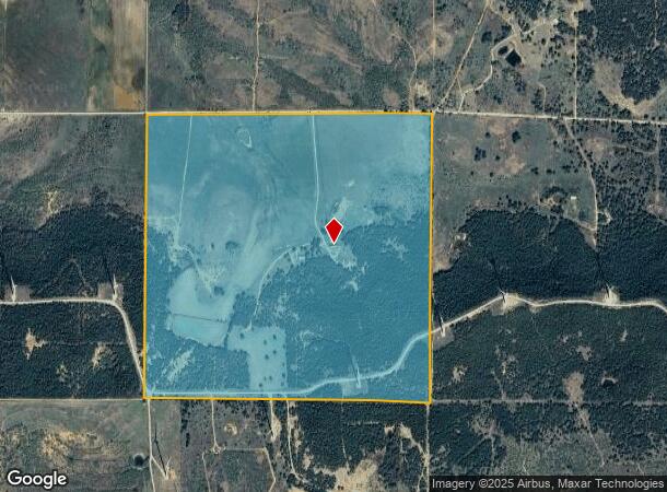  628 Rooters Mountain Rd, Graham, TX Parcel Map