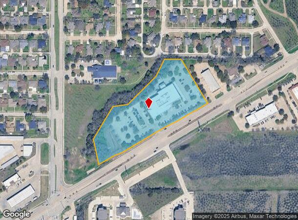 7501 Lakeview Pkwy, Rowlett, TX Parcel Map