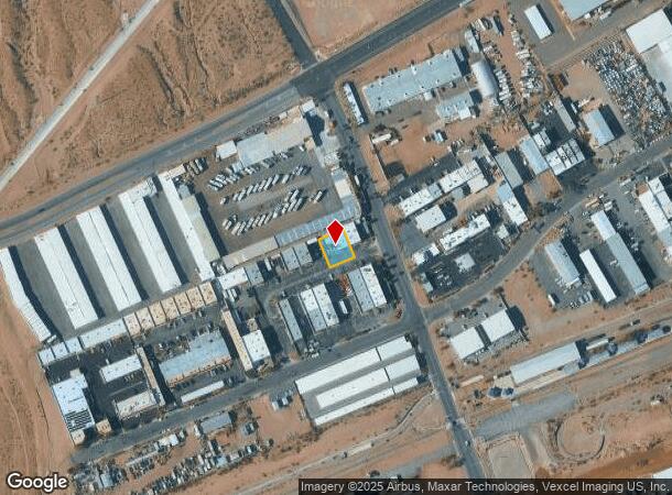 1606 Carse Dr, Boulder City, NV Parcel Map