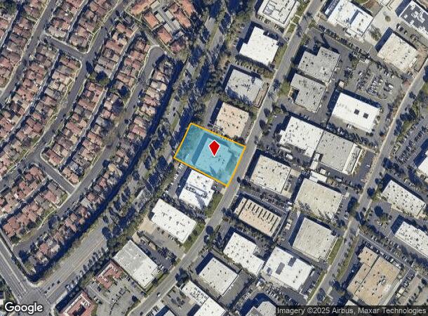  14321 Chambers Rd, Tustin, CA Parcel Map