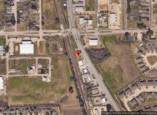 2612 S Main St, Pearland, TX Parcel Map