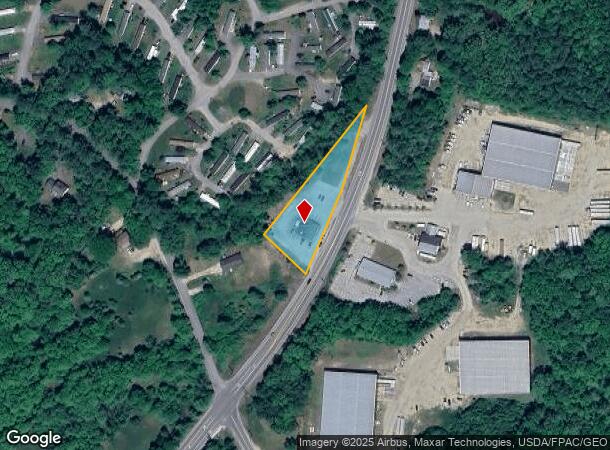 250 Calef Hwy, Lee, NH Parcel Map