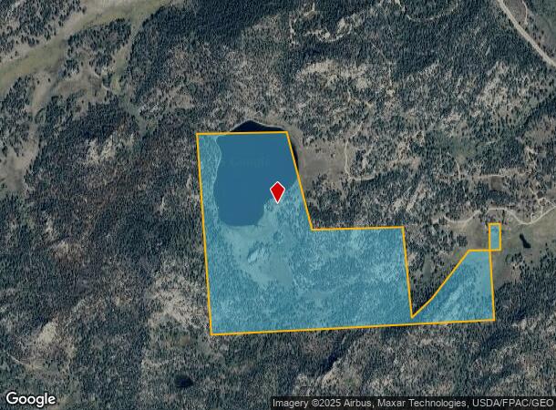 Lady Moon Dr, Red Feather Lakes, CO Parcel Map