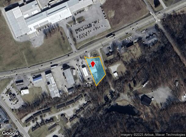  1121 Clifty Dr, Madison, IN Parcel Map