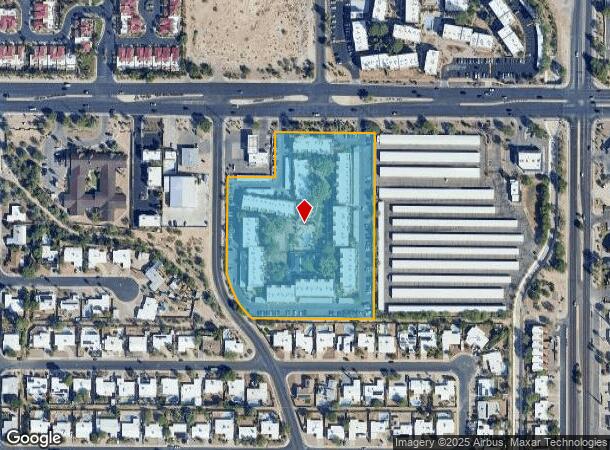  8550 E Speedway Blvd, Tucson, AZ Parcel Map