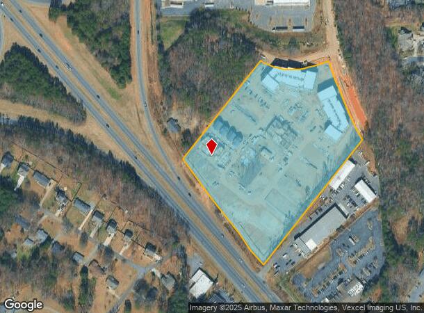10809 E Independence Blvd, Matthews, NC Parcel Map