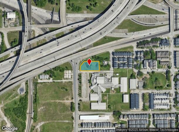  2705 Baer St, Houston, TX Parcel Map