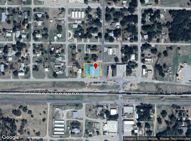 104 W Crockett St, Gordon, TX Parcel Map
