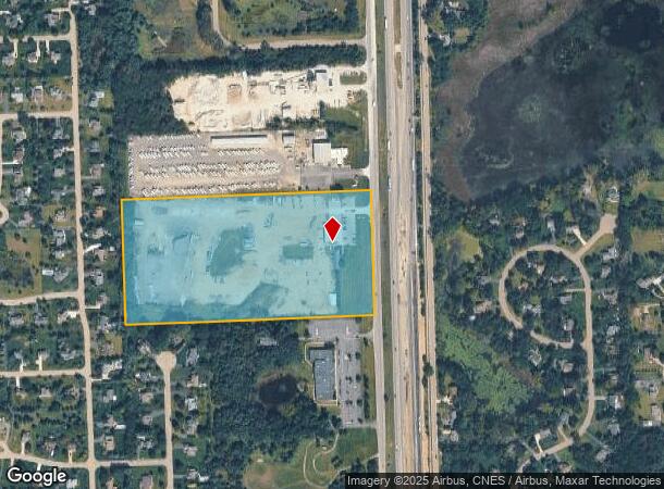  7644 Whitmore Lake Rd, Brighton, MI Parcel Map