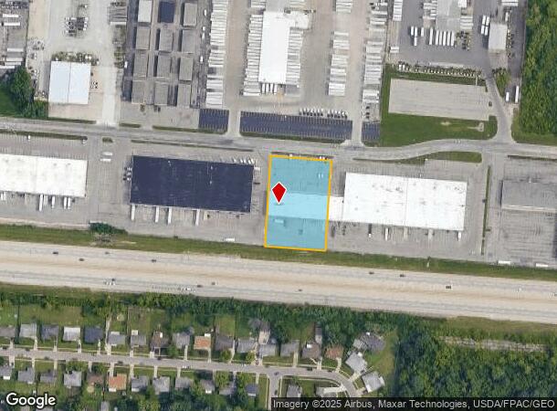 6230 Executive Blvd, Dayton, OH Parcel Map