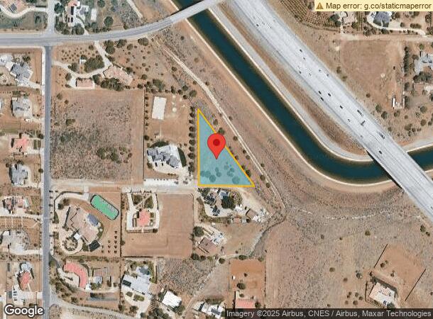  Vac/Aqueduct/Vic El Camino, Palmdale, CA Parcel Map