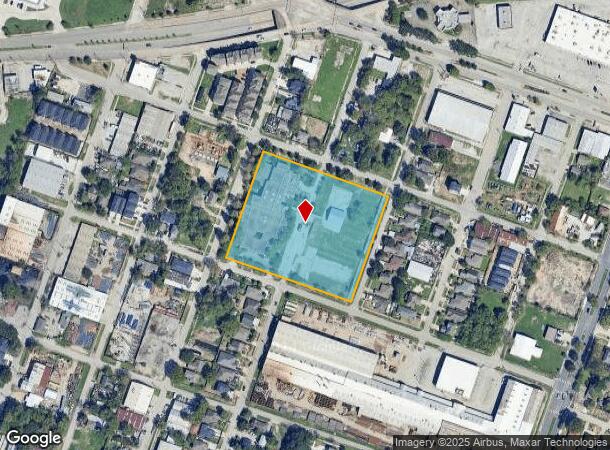  5909 England St, Houston, TX Parcel Map