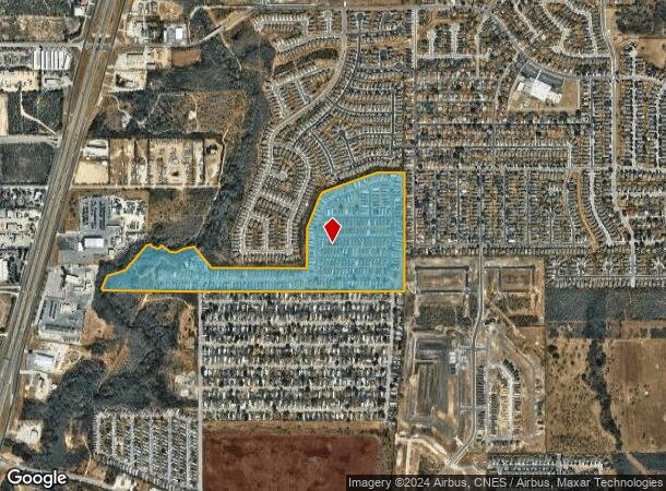  5365 Southcross Ranch Rd, San Antonio, TX Parcel Map