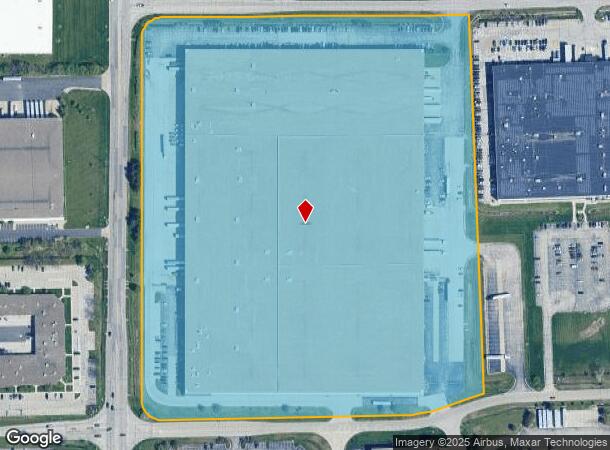  5550 W 74Th St, Indianapolis, IN Parcel Map