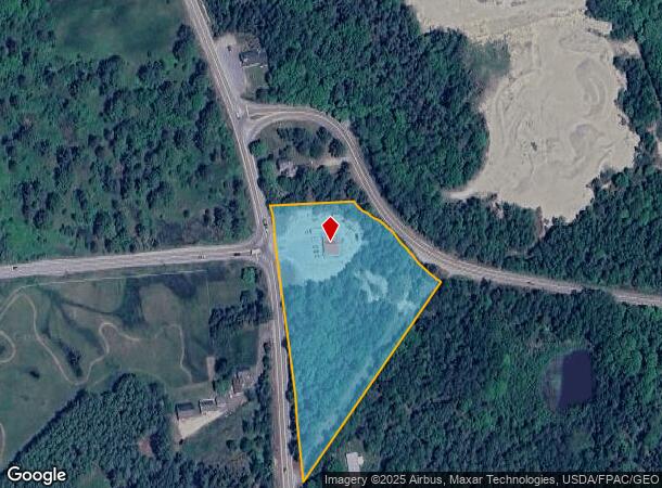 624 Douglas Hwy, Lamoine, ME Parcel Map