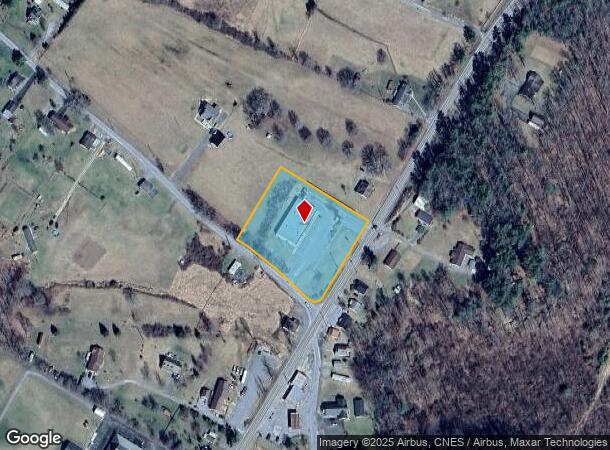 6885 Hinton Rd, Lerona, WV Parcel Map