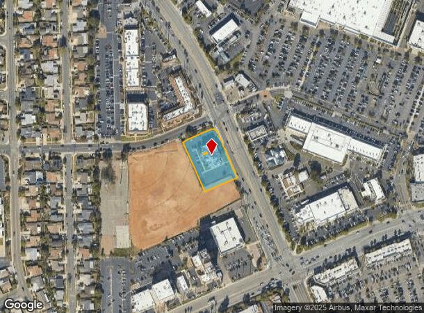  4282 Genesee Ave, San Diego, CA Parcel Map