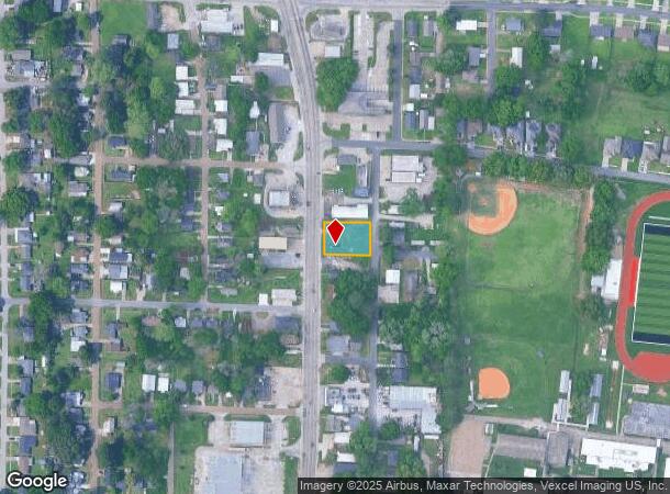  2316 Moss St, Lafayette, LA Parcel Map