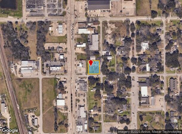 3901 E Plum St, Pearland, TX Parcel Map