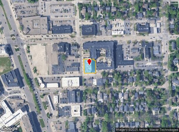 219 Elm St, Birmingham, MI Parcel Map